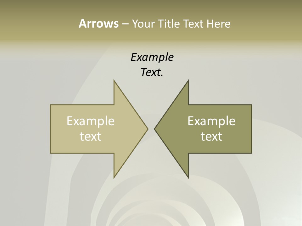 Arch Tunnel PowerPoint Template