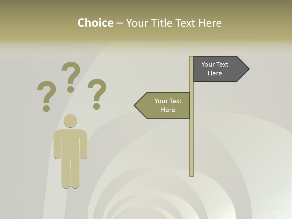 Arch Tunnel PowerPoint Template