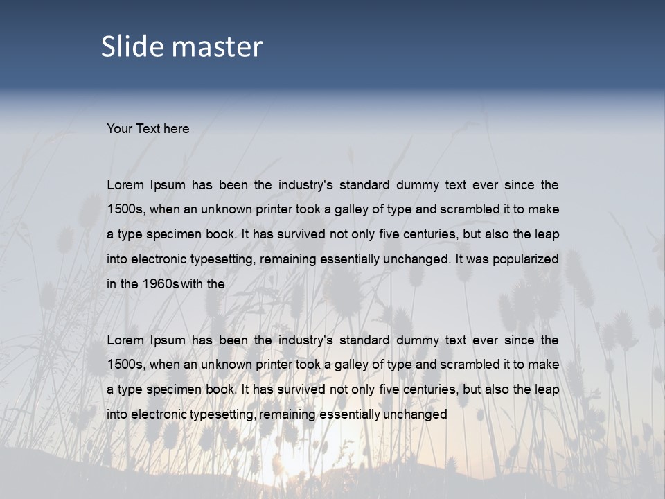 Sunset PowerPoint Template