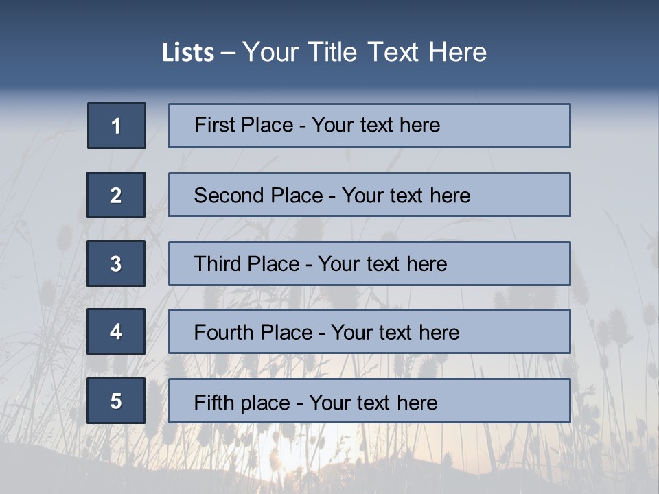Sunset PowerPoint Template