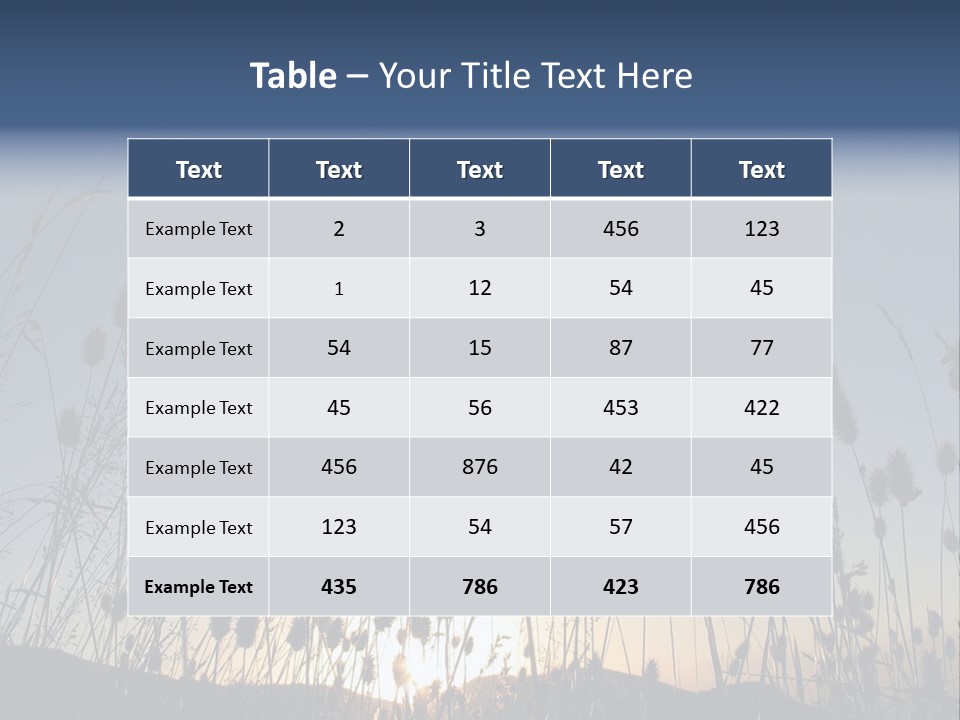 Sunset PowerPoint Template