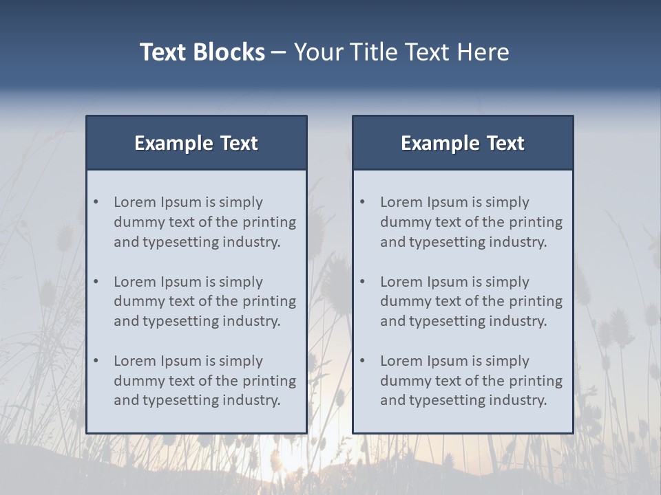 Sunset PowerPoint Template