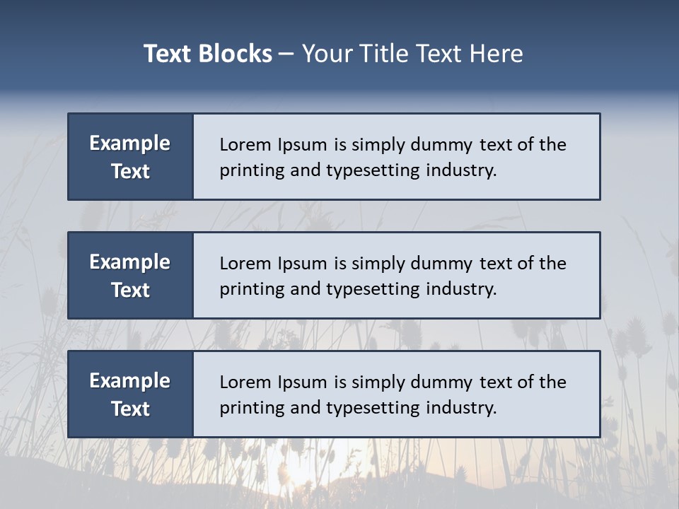 Sunset PowerPoint Template