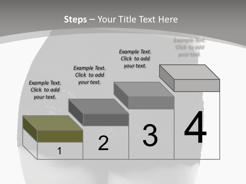 Black And White Shot Of Woman's Back In Y Vintage Panties PowerPoint Template