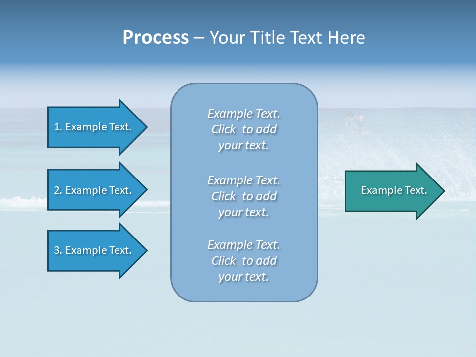 Man Waterskiing PowerPoint Template