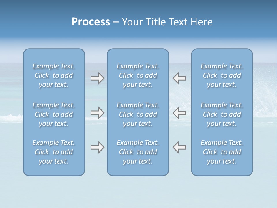 Man Waterskiing PowerPoint Template