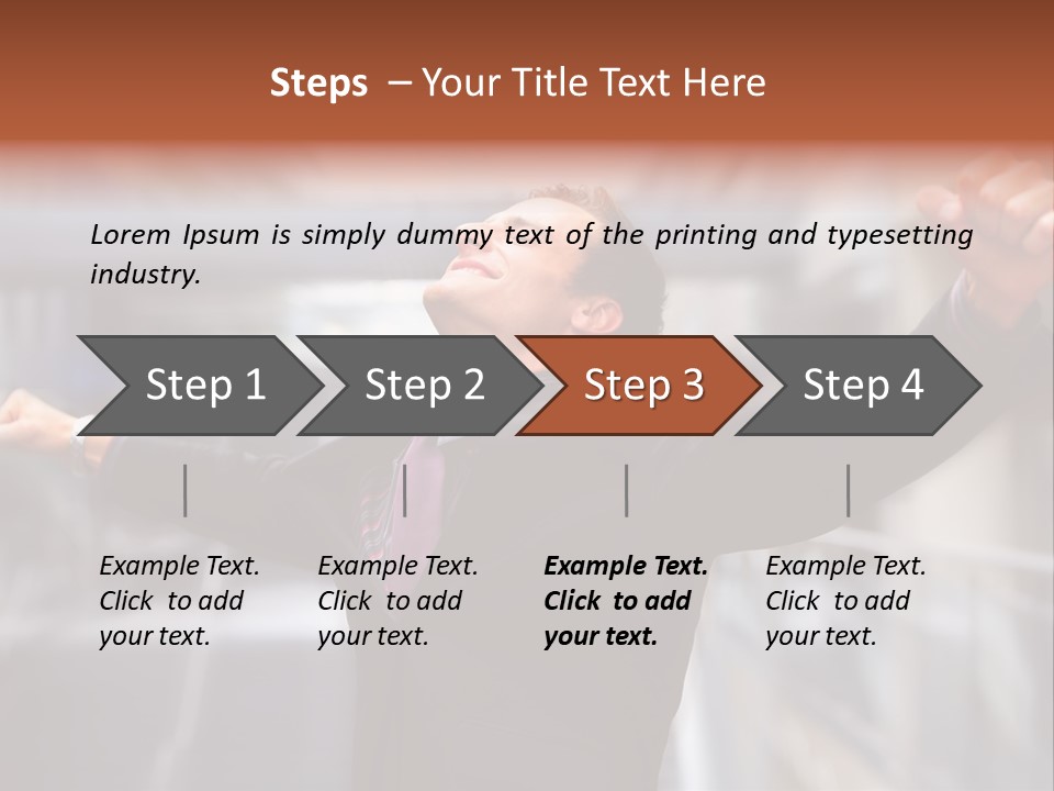 Sunset On The Sea PowerPoint Template