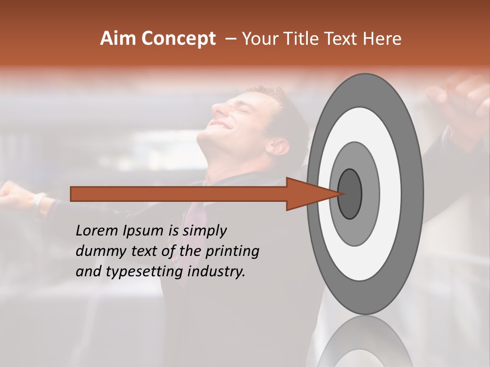 Sunset On The Sea PowerPoint Template