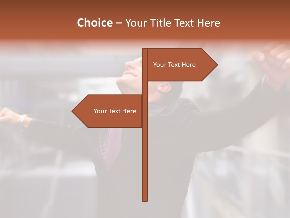 Sunset On The Sea PowerPoint Template