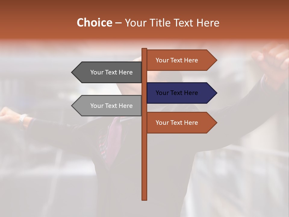 Sunset On The Sea PowerPoint Template