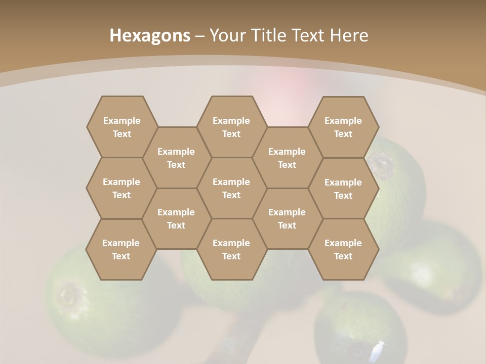 Coffee Bean Plantation PowerPoint Template