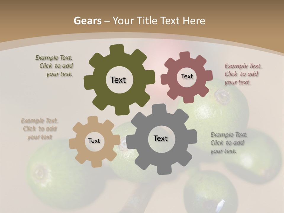 Coffee Bean Plantation PowerPoint Template