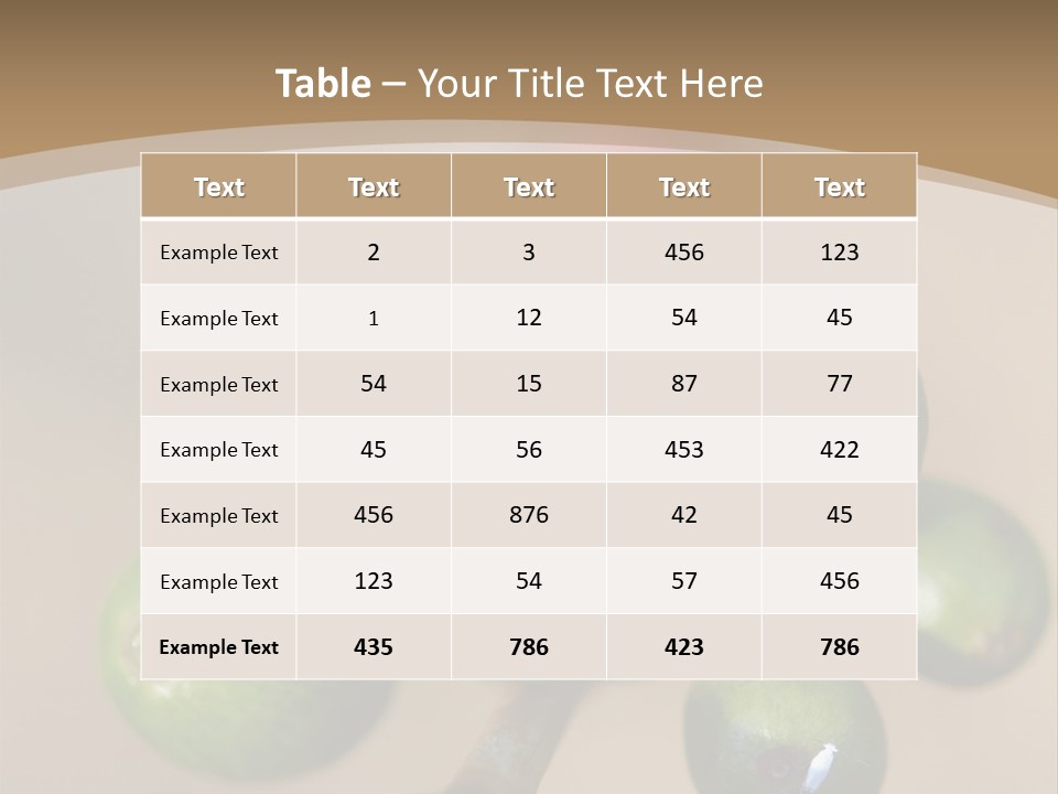 Coffee Bean Plantation PowerPoint Template