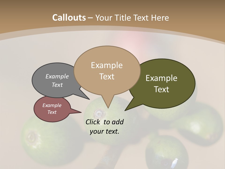 Coffee Bean Plantation PowerPoint Template