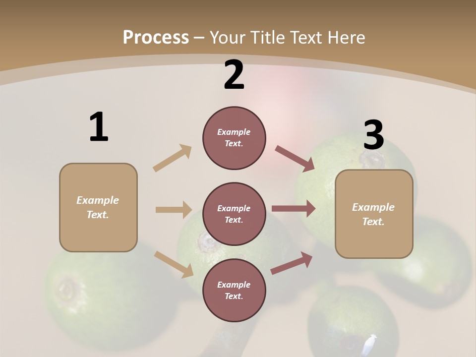 Coffee Bean Plantation PowerPoint Template