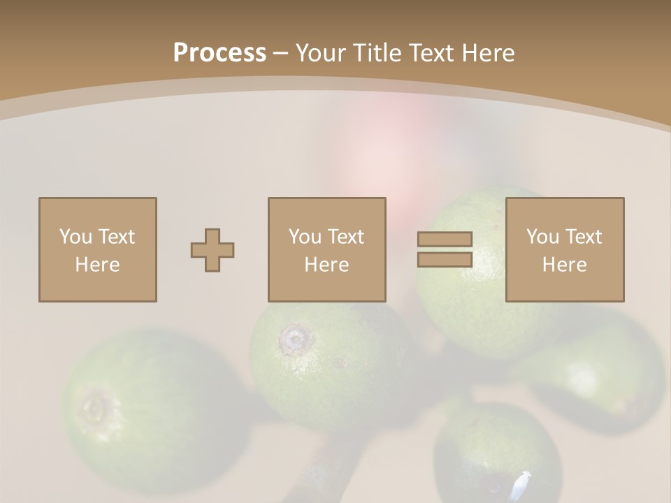 Coffee Bean Plantation PowerPoint Template