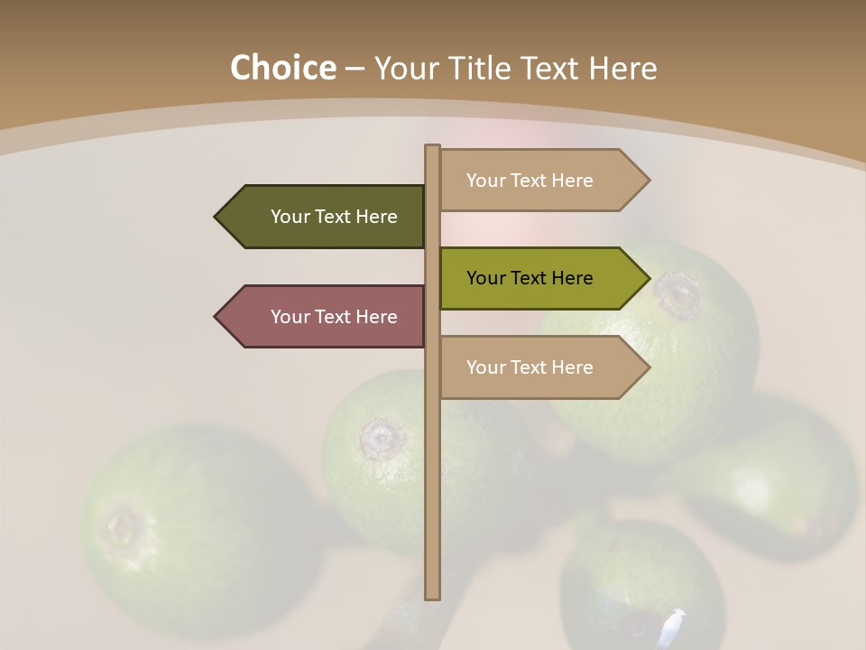 Coffee Bean Plantation PowerPoint Template