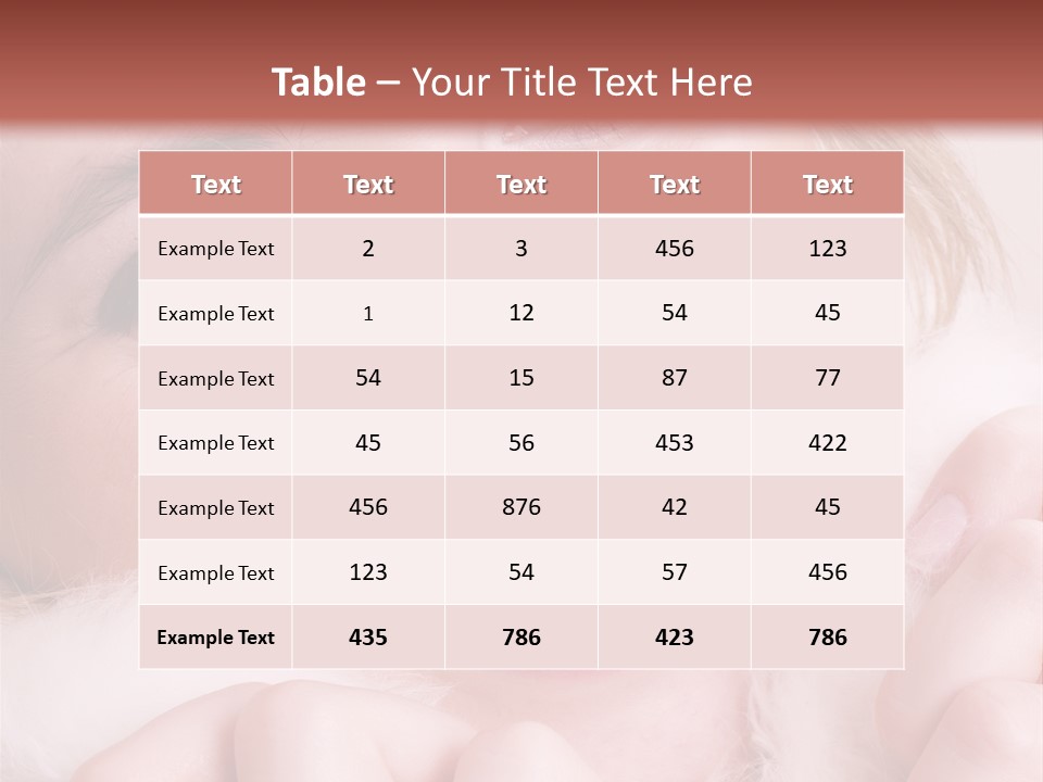 Closeup Of Young Beautiful Girl, Wearing Wool Winter Hat And Scarf PowerPoint Template