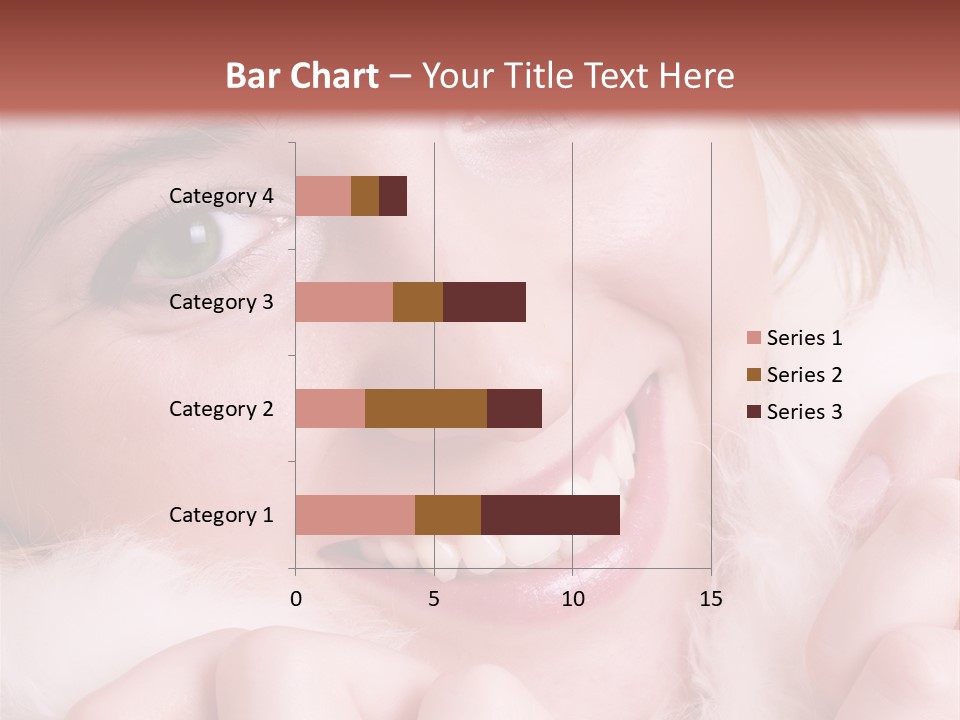 Closeup Of Young Beautiful Girl, Wearing Wool Winter Hat And Scarf PowerPoint Template