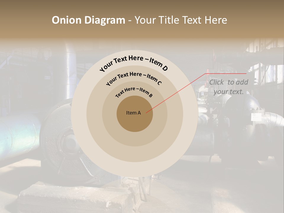 Inside Old Thermal Power Station PowerPoint Template