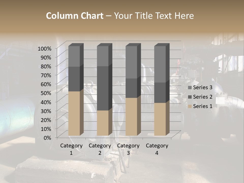 Inside Old Thermal Power Station PowerPoint Template