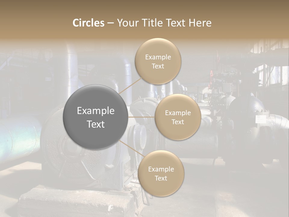 Inside Old Thermal Power Station PowerPoint Template