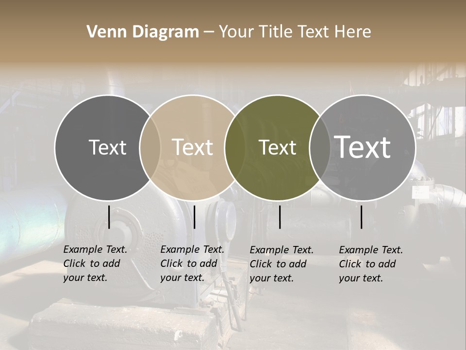 Inside Old Thermal Power Station PowerPoint Template