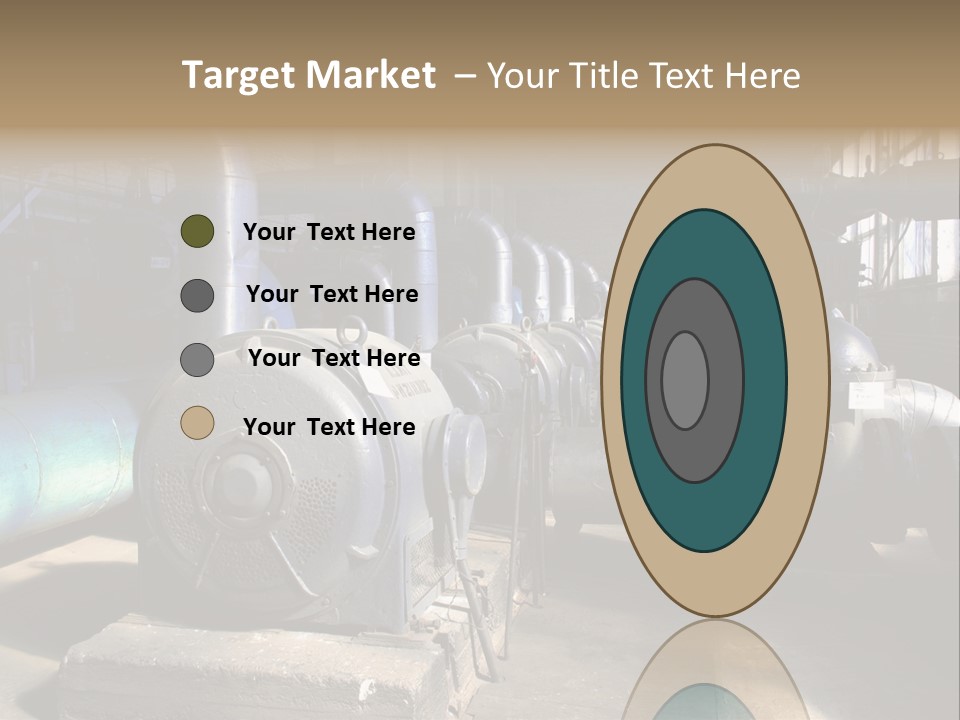 Inside Old Thermal Power Station PowerPoint Template