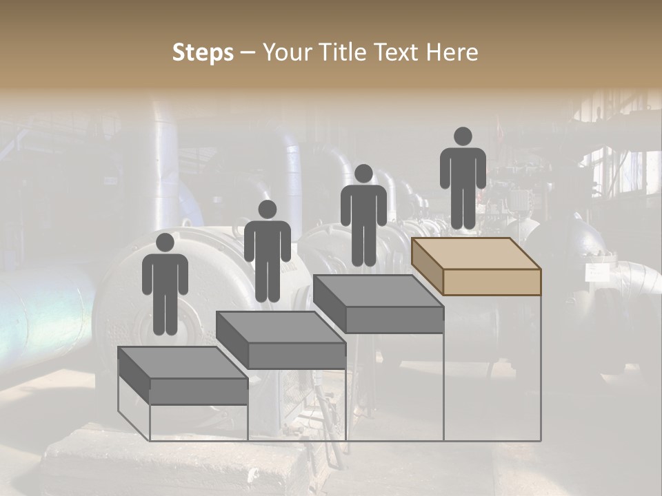 Inside Old Thermal Power Station PowerPoint Template
