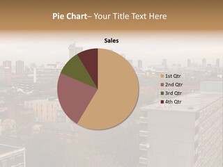 View From Elephant And Castle Aria, London PowerPoint Template