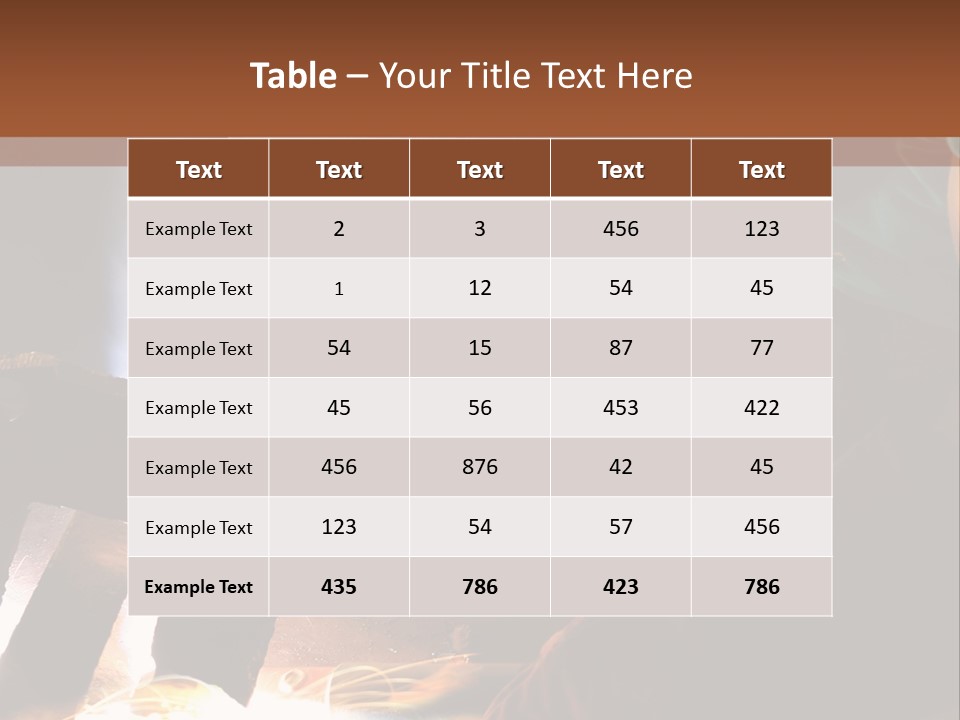 A Person Working On A Piece Of Metal With Sparks PowerPoint Template