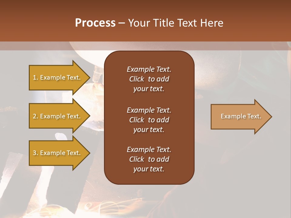 A Person Working On A Piece Of Metal With Sparks PowerPoint Template