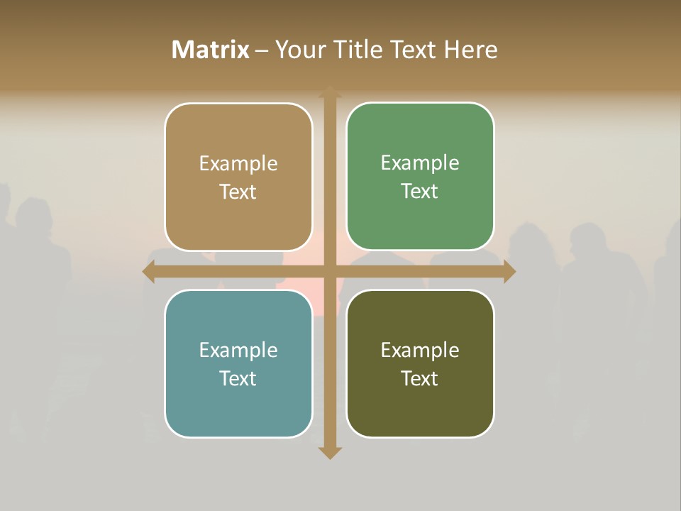 Sunset On The Sea PowerPoint Template