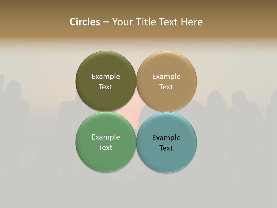 Sunset On The Sea PowerPoint Template