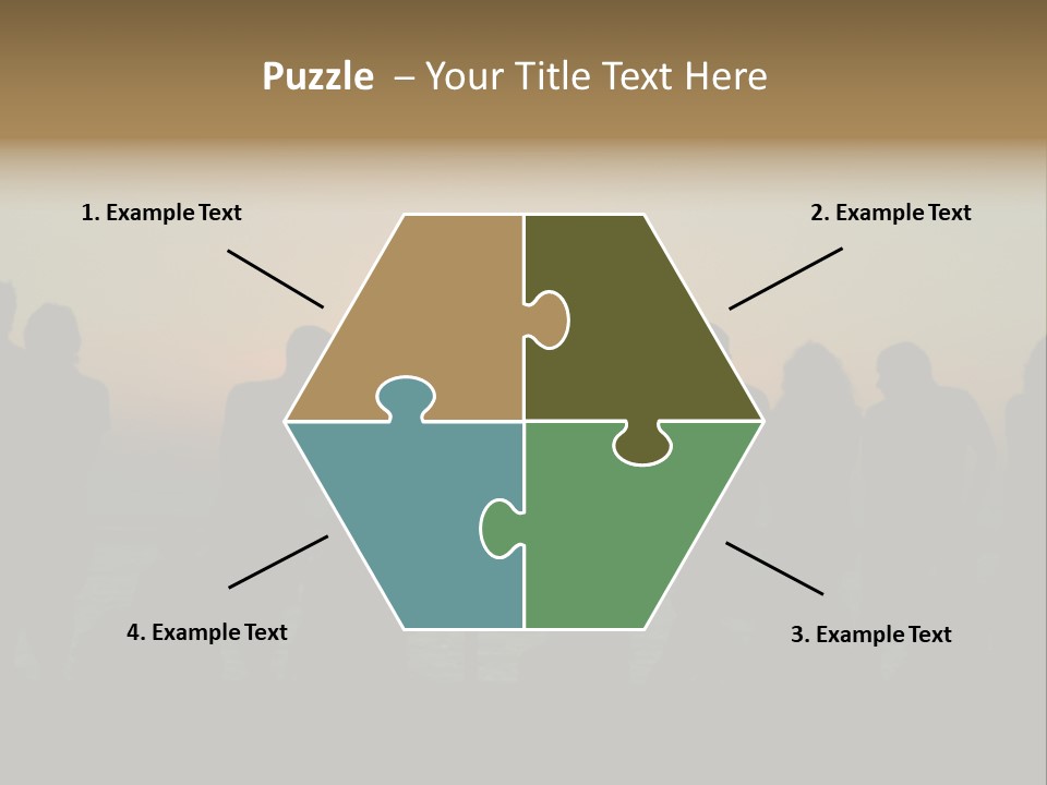 Sunset On The Sea PowerPoint Template