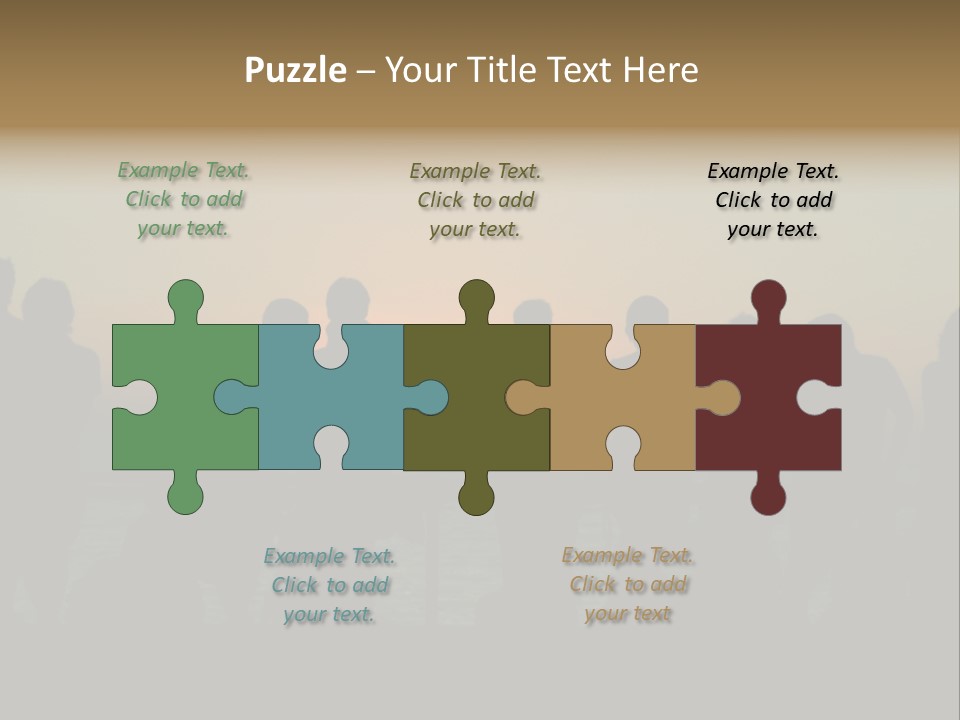 Sunset On The Sea PowerPoint Template