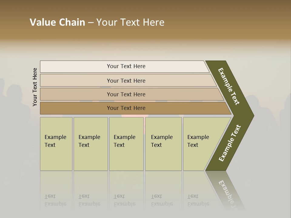 Sunset On The Sea PowerPoint Template
