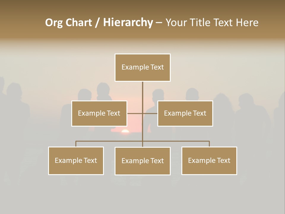 Sunset On The Sea PowerPoint Template