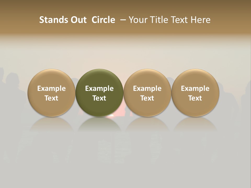 Sunset On The Sea PowerPoint Template