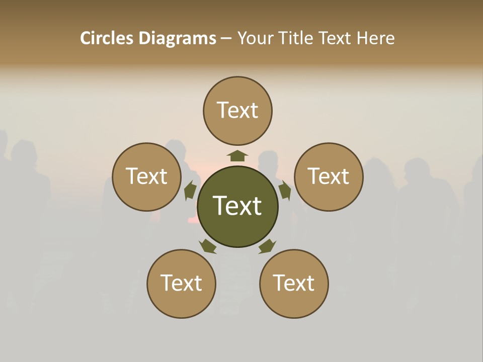 Sunset On The Sea PowerPoint Template