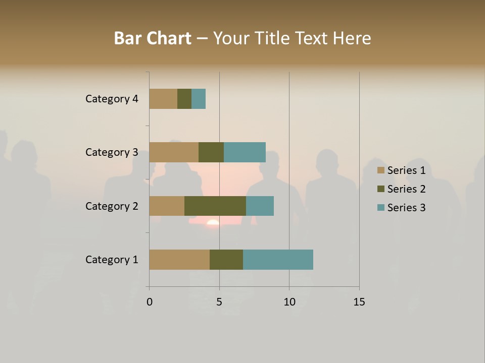 Sunset On The Sea PowerPoint Template