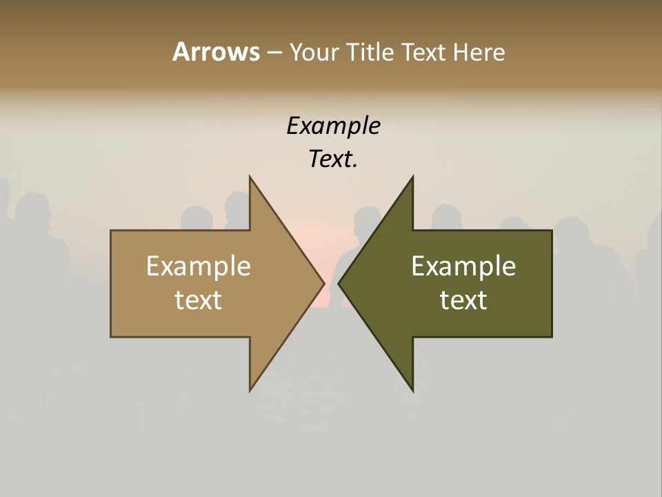Sunset On The Sea PowerPoint Template