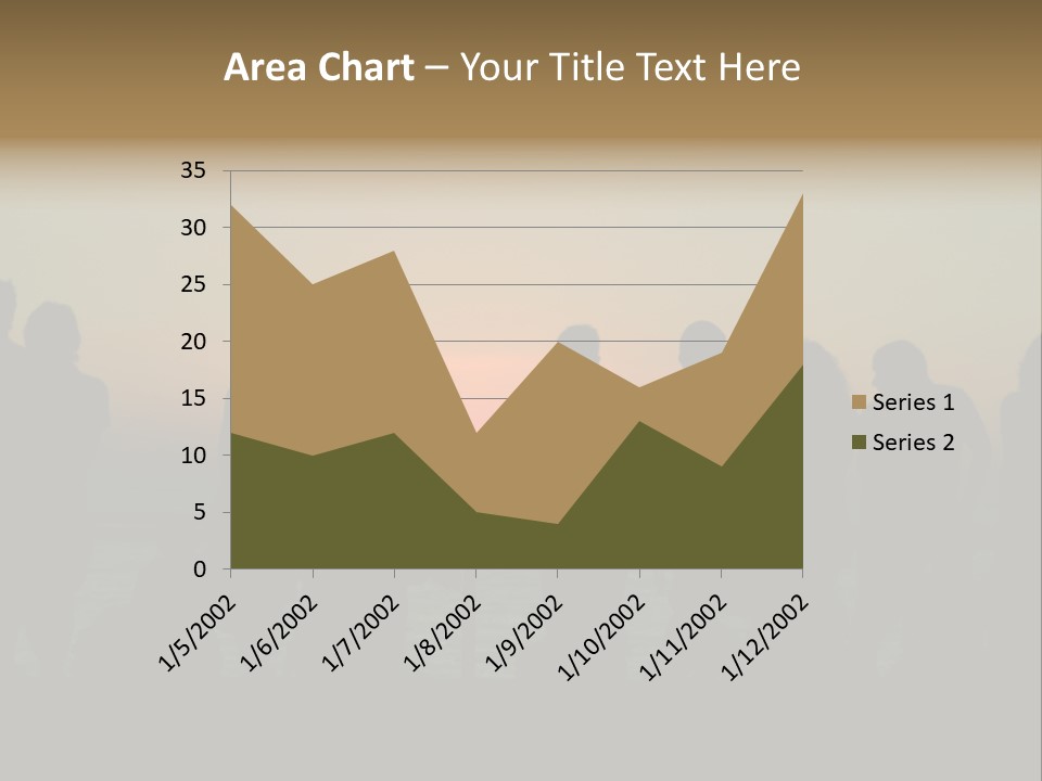 Sunset On The Sea PowerPoint Template