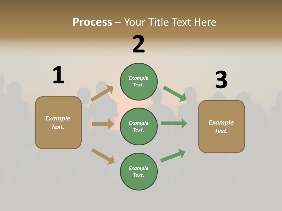 Sunset On The Sea PowerPoint Template