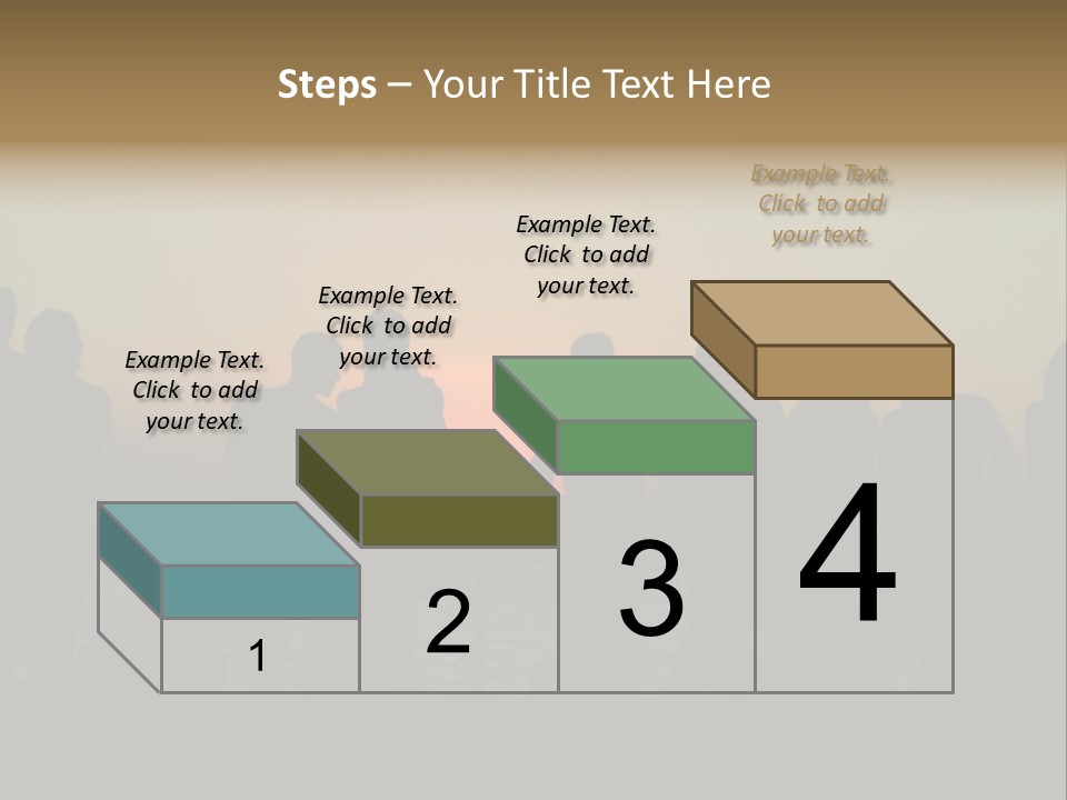 Sunset On The Sea PowerPoint Template