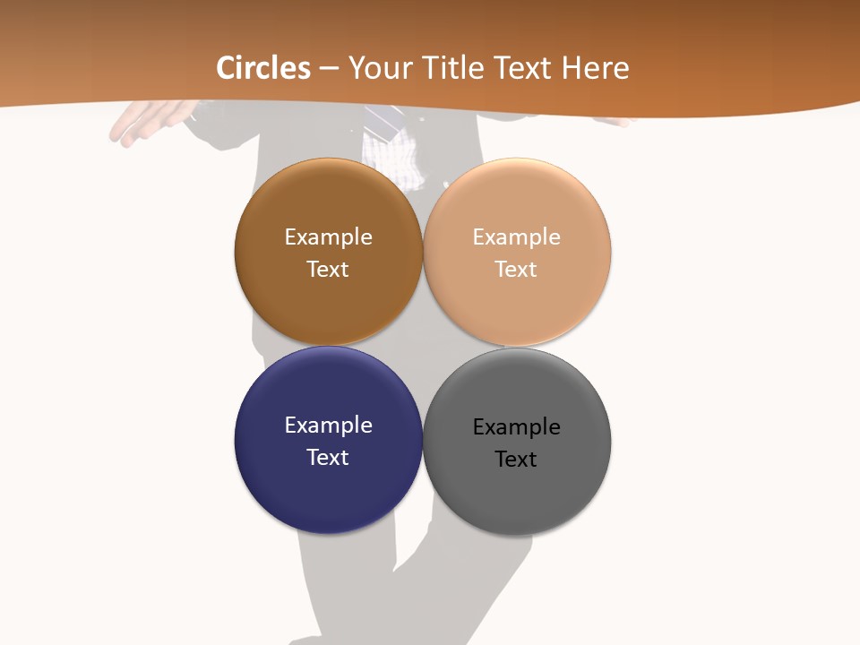 Young Businessman Shrugging Both Shoulders, In Gesture Of Doubtfulness And Confusion, Isolated On White. PowerPoint Template