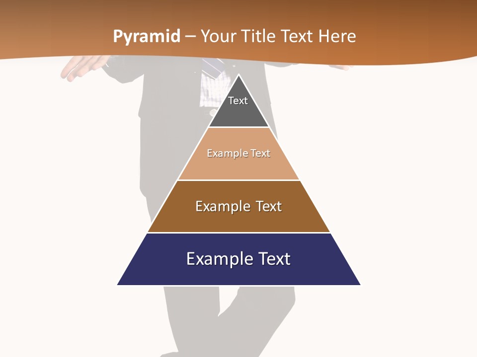 Young Businessman Shrugging Both Shoulders, In Gesture Of Doubtfulness And Confusion, Isolated On White. PowerPoint Template