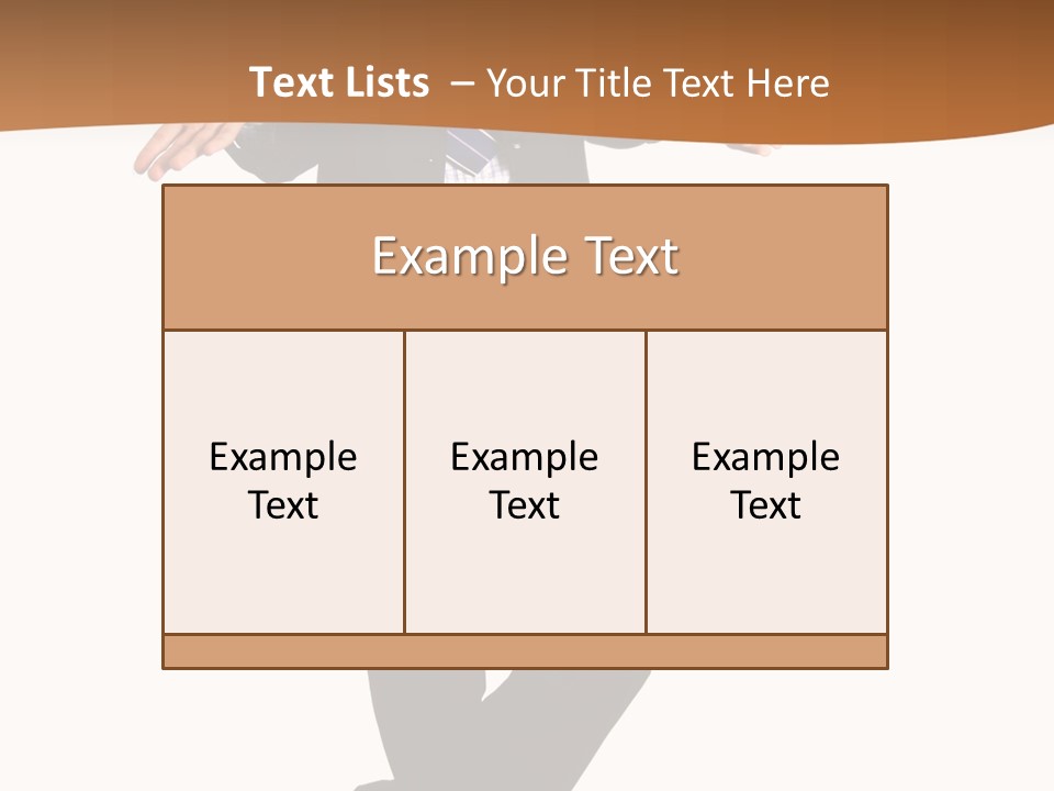 Young Businessman Shrugging Both Shoulders, In Gesture Of Doubtfulness And Confusion, Isolated On White. PowerPoint Template