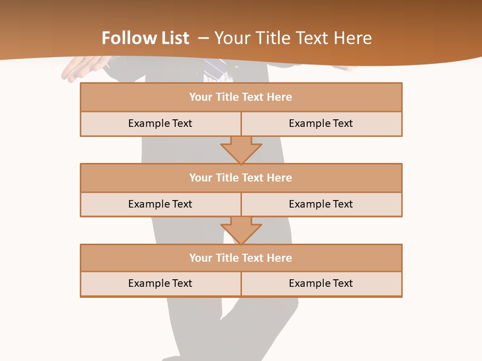 Young Businessman Shrugging Both Shoulders, In Gesture Of Doubtfulness And Confusion, Isolated On White. PowerPoint Template