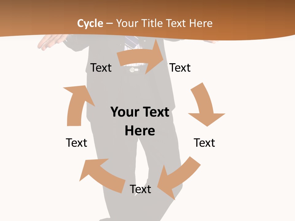 Young Businessman Shrugging Both Shoulders, In Gesture Of Doubtfulness And Confusion, Isolated On White. PowerPoint Template